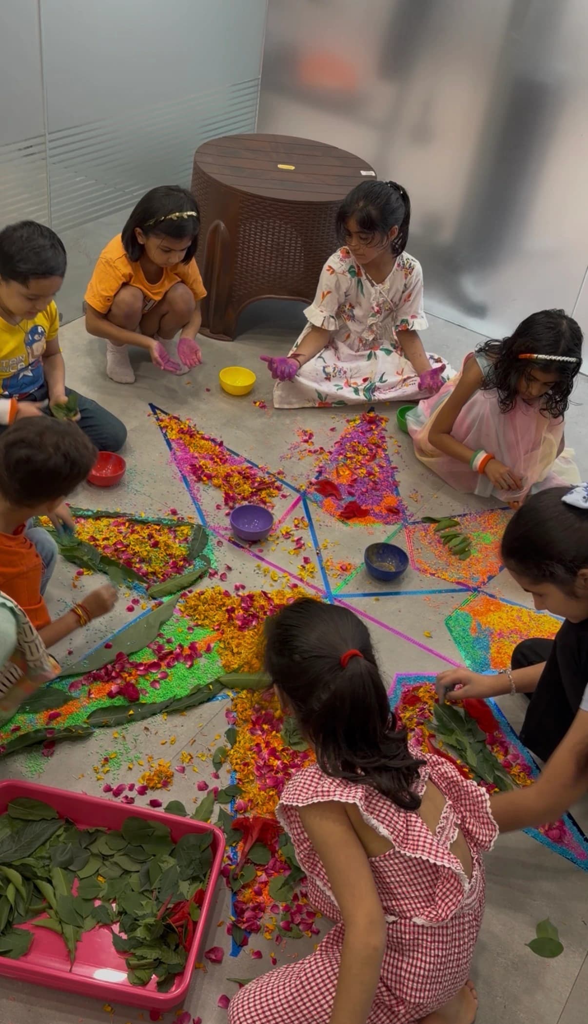 A hands-on special education activity at Devine